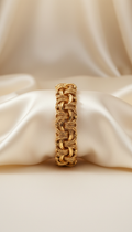 Ornate Gold Link Bracelet