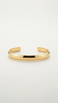 18k Gold Minimalist Cuff Bracelet