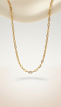 Honey Bronze Chain Necklace